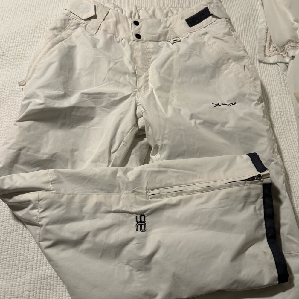 Arctix White Snow Pants